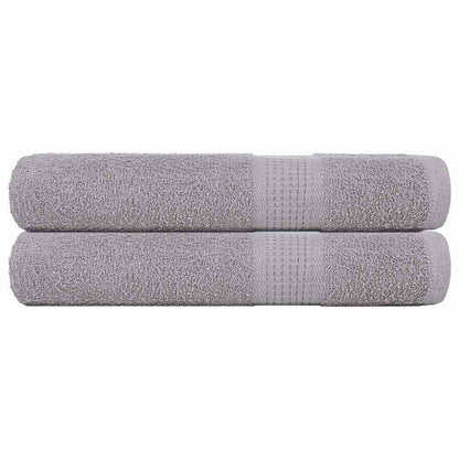 Sauna Towels "FROGN" 2 pcs Grey 80x200 cm 360 gsm