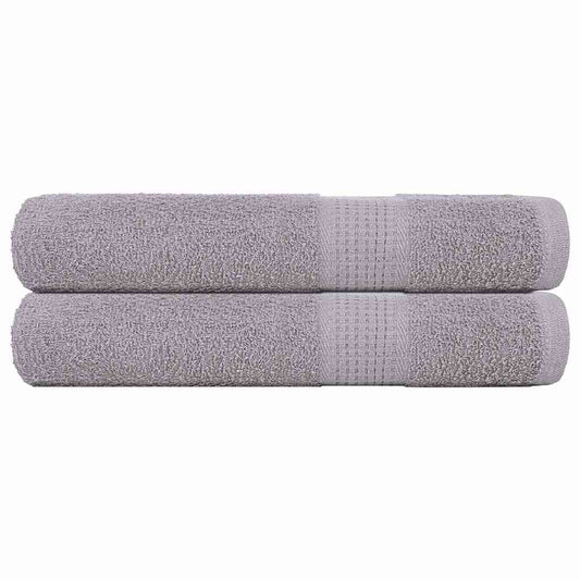 Sauna Towels "FROGN" 2 pcs Grey 80x200 cm 360 gsm