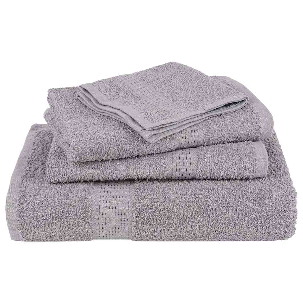 Sauna Towels "FROGN" 2 pcs Grey 80x200 cm 360 gsm