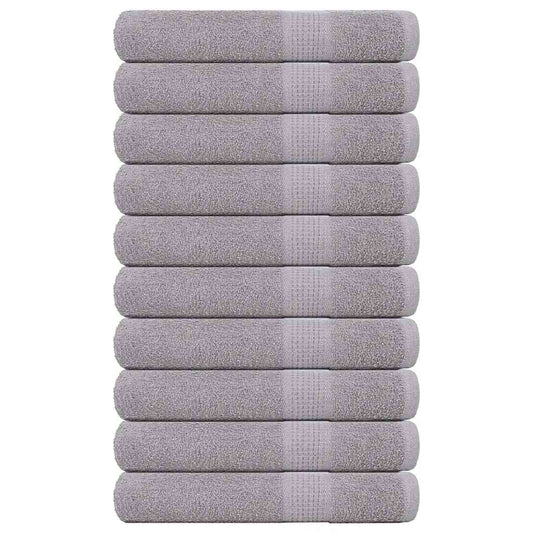 Sauna Towels "FROGN" 10 pcs Grey 80x200 cm 360 gsm