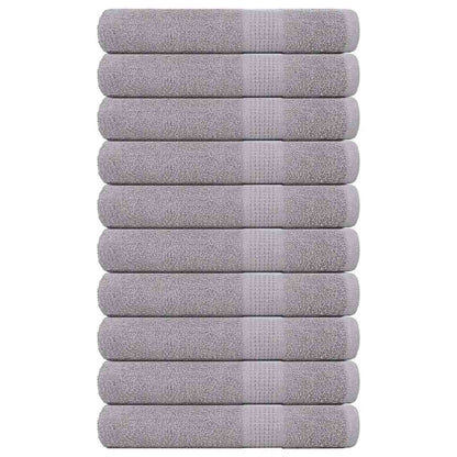 Sauna Towels "FROGN" 10 pcs Grey 80x200 cm 360 gsm