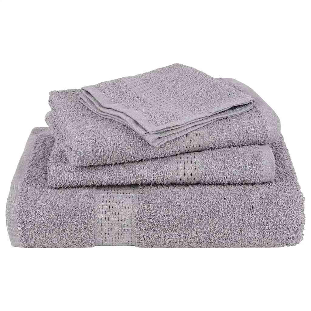 Sauna Towels "FROGN" 10 pcs Grey 80x200 cm 360 gsm