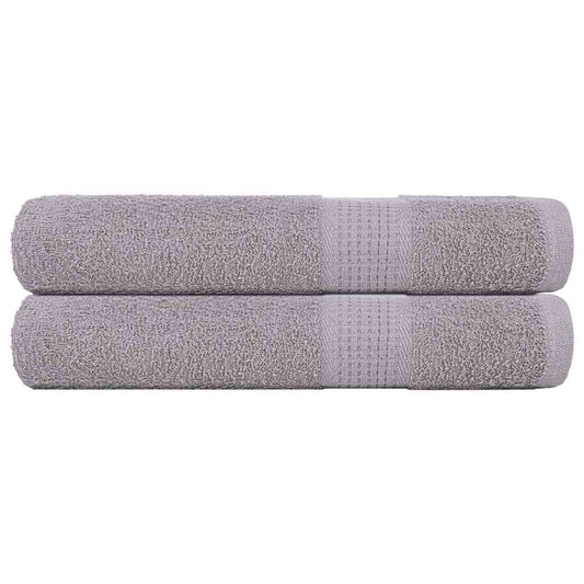 Towels "FROGN" 2 pcs Grey 100x200 cm 360 gsm