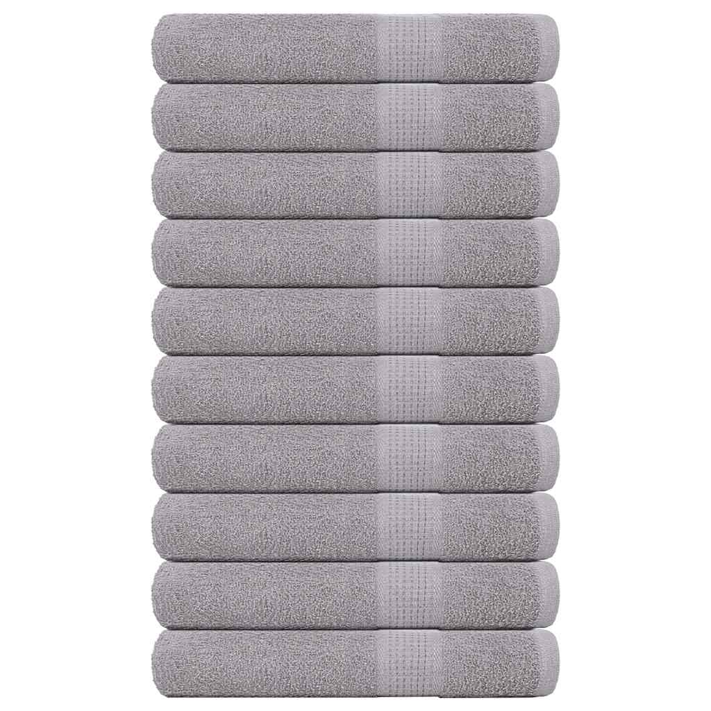 Towels "FROGN" 10 pcs Grey 100x200 cm 360 gsm