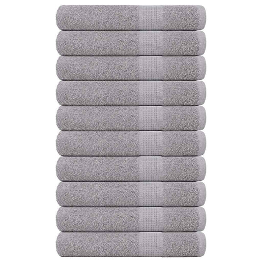Towels "FROGN" 10 pcs Grey 100x200 cm 360 gsm