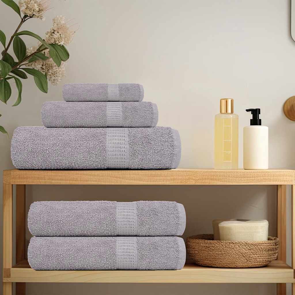 Towels "FROGN" 10 pcs Grey 100x200 cm 360 gsm