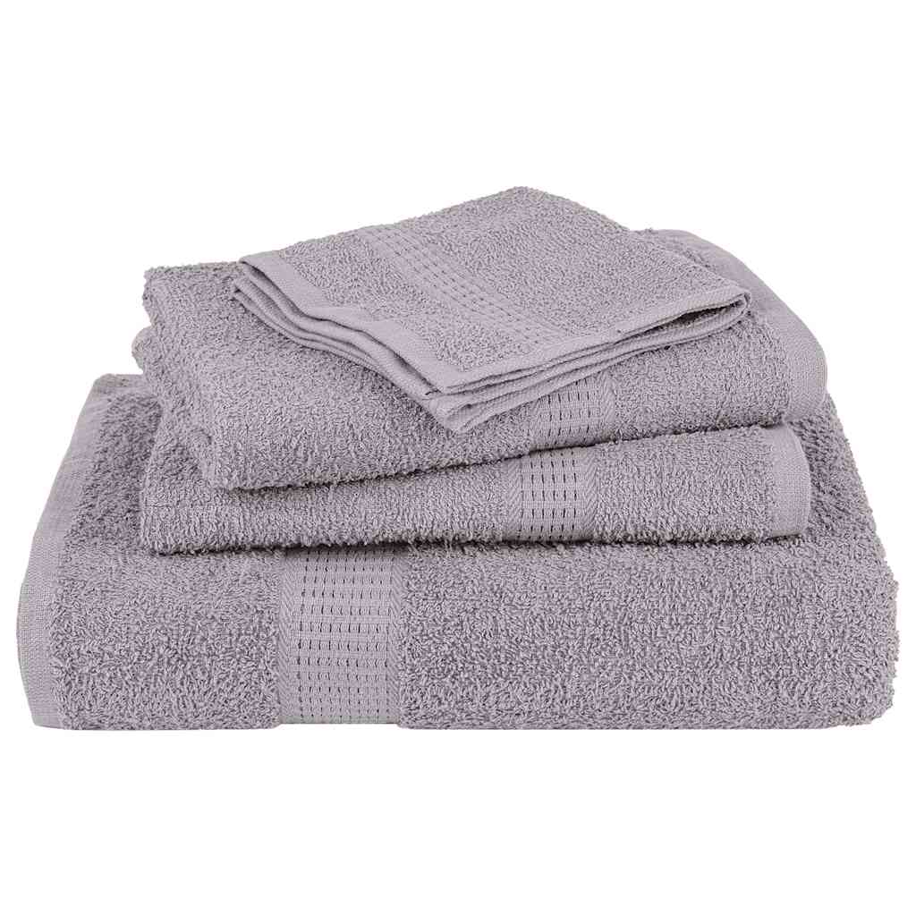 Towels "FROGN" 10 pcs Grey 100x200 cm 360 gsm