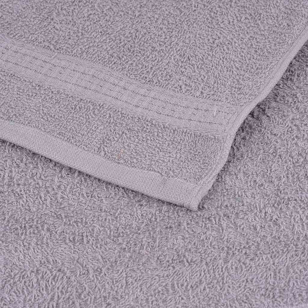 Towels "FROGN" 10 pcs Grey 100x200 cm 360 gsm