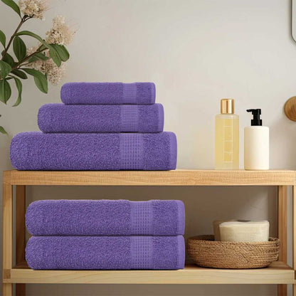 Wash Towels "FROGN" 2 pcs Purple 30x30 cm 360 gsm