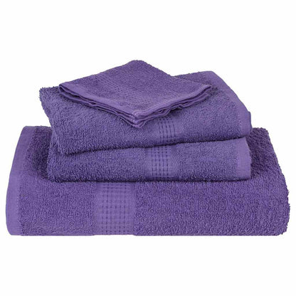 Wash Towels "FROGN" 2 pcs Purple 30x30 cm 360 gsm