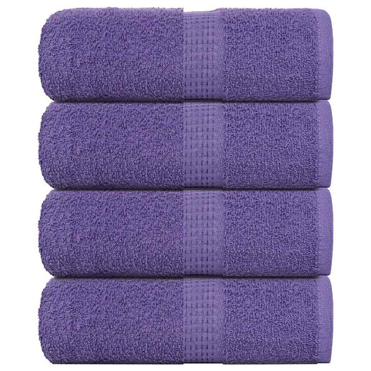 Wash Towels "FROGN" 4 pcs Purple 30x30 cm 360 gsm