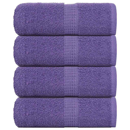 Wash Towels "FROGN" 4 pcs Purple 30x30 cm 360 gsm