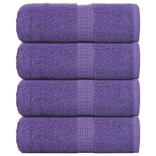 Guest Towels "FROGN" 4 pcs Purple 30x50 cm 360 gsm