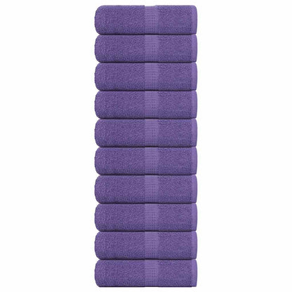 Guest Towels "FROGN" 10 pcs Purple 30x50 cm 360 gsm