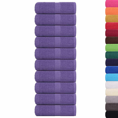 Guest Towels "FROGN" 10 pcs Purple 30x50 cm 360 gsm