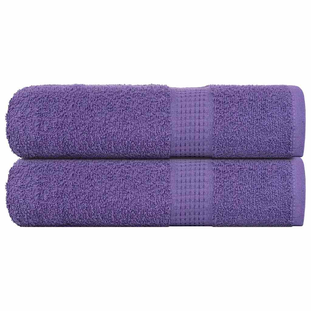 Shower Towels "FROGN" 2 pcs Purple 70x140 cm 360 gsm