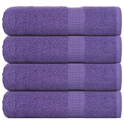 Shower Towels "FROGN" 4 pcs Purple 70x140 cm 360 gsm
