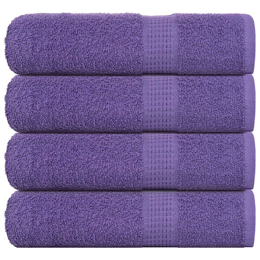 Shower Towels "FROGN" 4 pcs Purple 70x140 cm 360 gsm