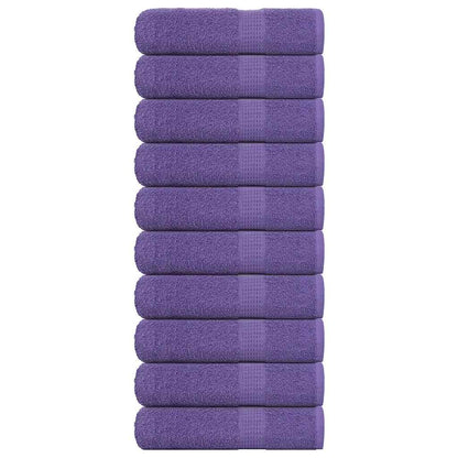 Shower Towels "FROGN" 10 pcs Purple 70x140 cm 360 gsm