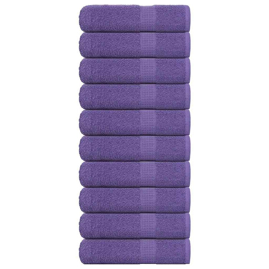 Shower Towels "FROGN" 10 pcs Purple 70x140 cm 360 gsm