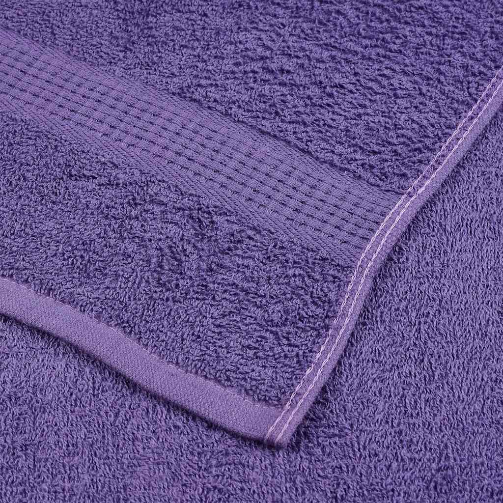 Shower Towels "FROGN" 10 pcs Purple 70x140 cm 360 gsm