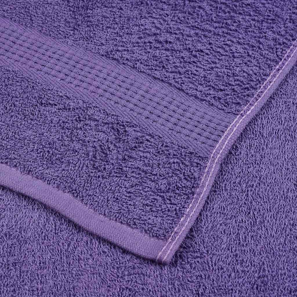 Bath Towels "FROGN" 2 pcs Purple 100x150 cm 360 gsm