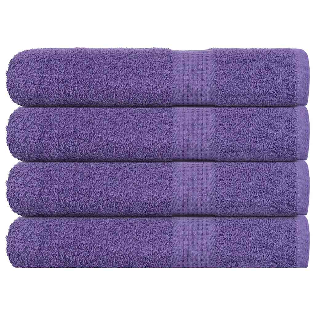 Sauna Towels "FROGN" 4 pcs Purple 80x200 cm 360 gsm