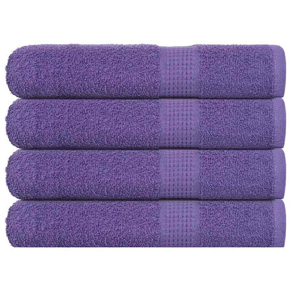 Sauna Towels "FROGN" 4 pcs Purple 80x200 cm 360 gsm