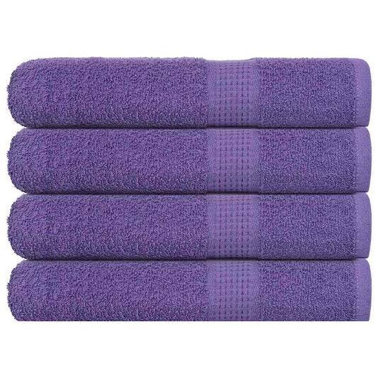 Sauna Towels "FROGN" 4 pcs Purple 80x200 cm 360 gsm