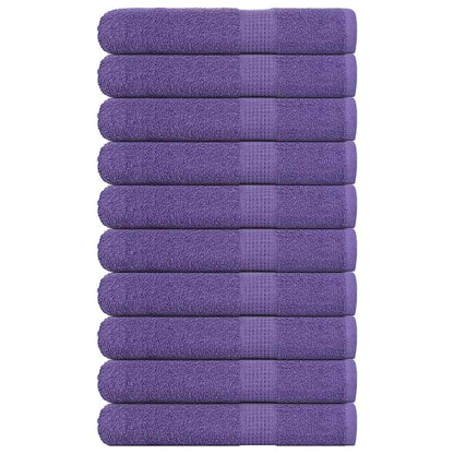 Sauna Towels "FROGN" 10 pcs Purple 80x200 cm 360 gsm