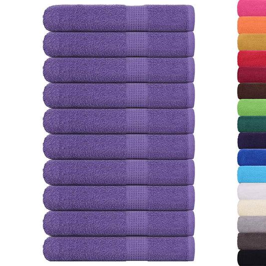 Sauna Towels "FROGN" 10 pcs Purple 80x200 cm 360 gsm