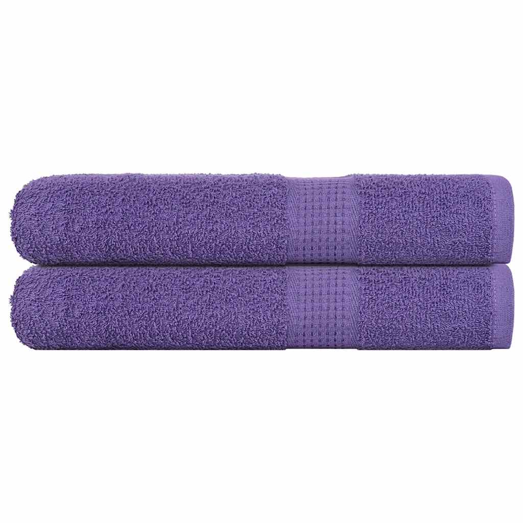 Towels "FROGN" 2 pcs Purple 100x200 cm 360 gsm