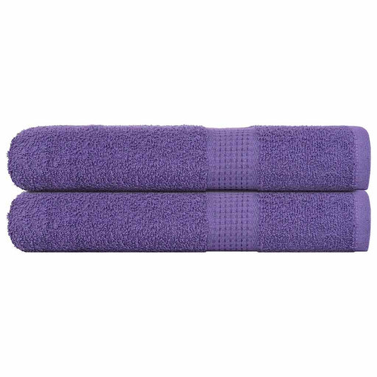 Towels "FROGN" 2 pcs Purple 100x200 cm 360 gsm
