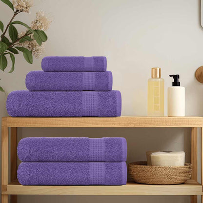 Towels "FROGN" 4 pcs Purple 100x200 cm 360 gsm