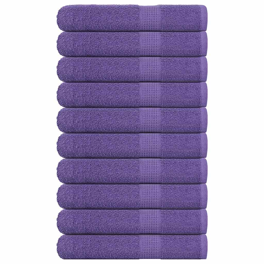 Towels "FROGN" 10 pcs Purple 100x200 cm 360 gsm