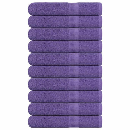 Towels "FROGN" 10 pcs Purple 100x200 cm 360 gsm