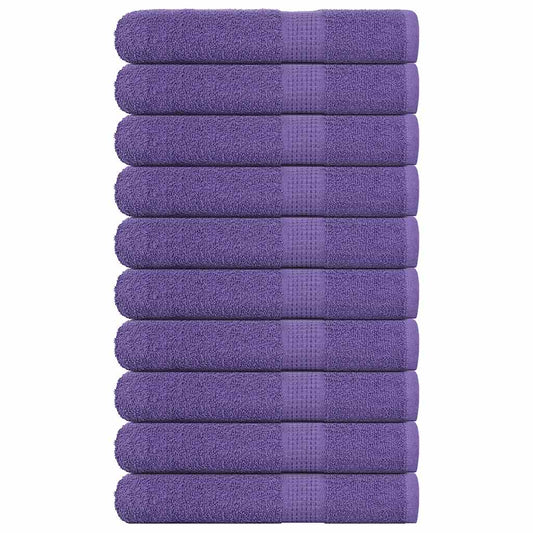 Towels "FROGN" 10 pcs Purple 100x200 cm 360 gsm