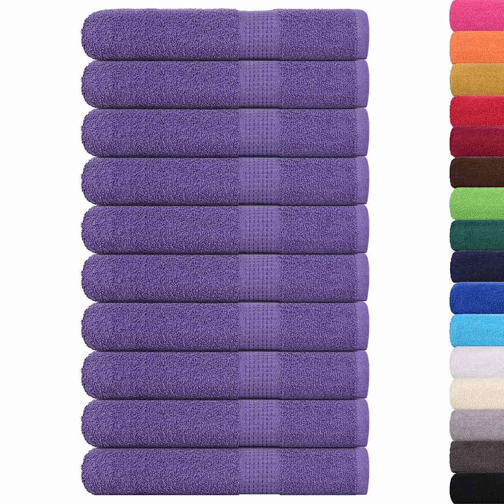 Towels "FROGN" 10 pcs Purple 100x200 cm 360 gsm