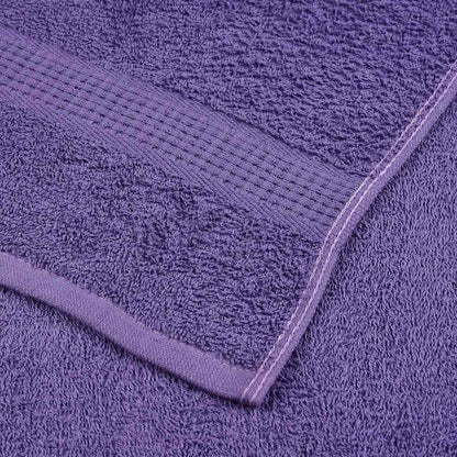 Towels "FROGN" 10 pcs Purple 100x200 cm 360 gsm