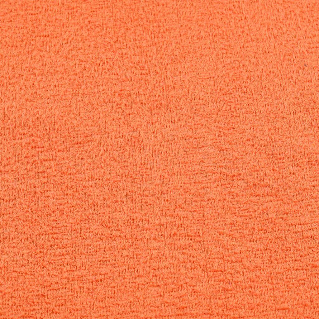 Bath Towels 10 pcs "FROGN" Orange 100x150 cm 100% Cotton