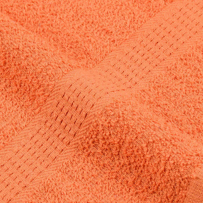 Bath Towels 10 pcs "FROGN" Orange 100x150 cm 100% Cotton
