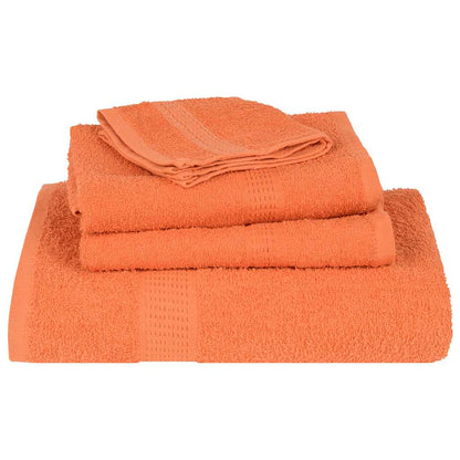 Sauna Towels "FROGN" 4 pcs Orange 80x200 cm 360 gsm