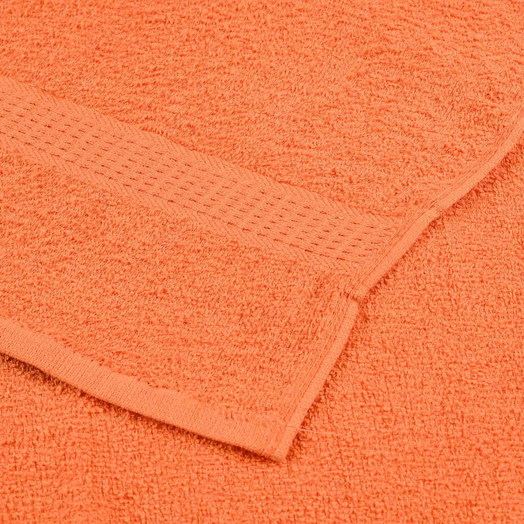 Sauna Towels "FROGN" 4 pcs Orange 80x200 cm 360 gsm