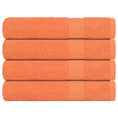 Towels "FROGN" 4 pcs Orange 100x200 cm 360 gsm