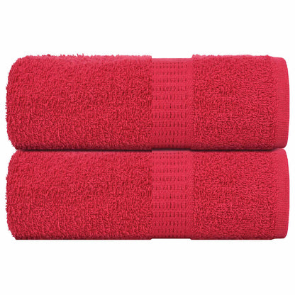 Wash Towels "FROGN" 2 pcs Red 30x30 cm 360 gsm