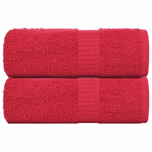 Wash Towels "FROGN" 2 pcs Red 30x30 cm 360 gsm