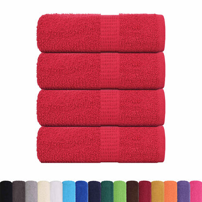Guest Towels "FROGN" 4 pcs Red 30x50 cm 360 gsm