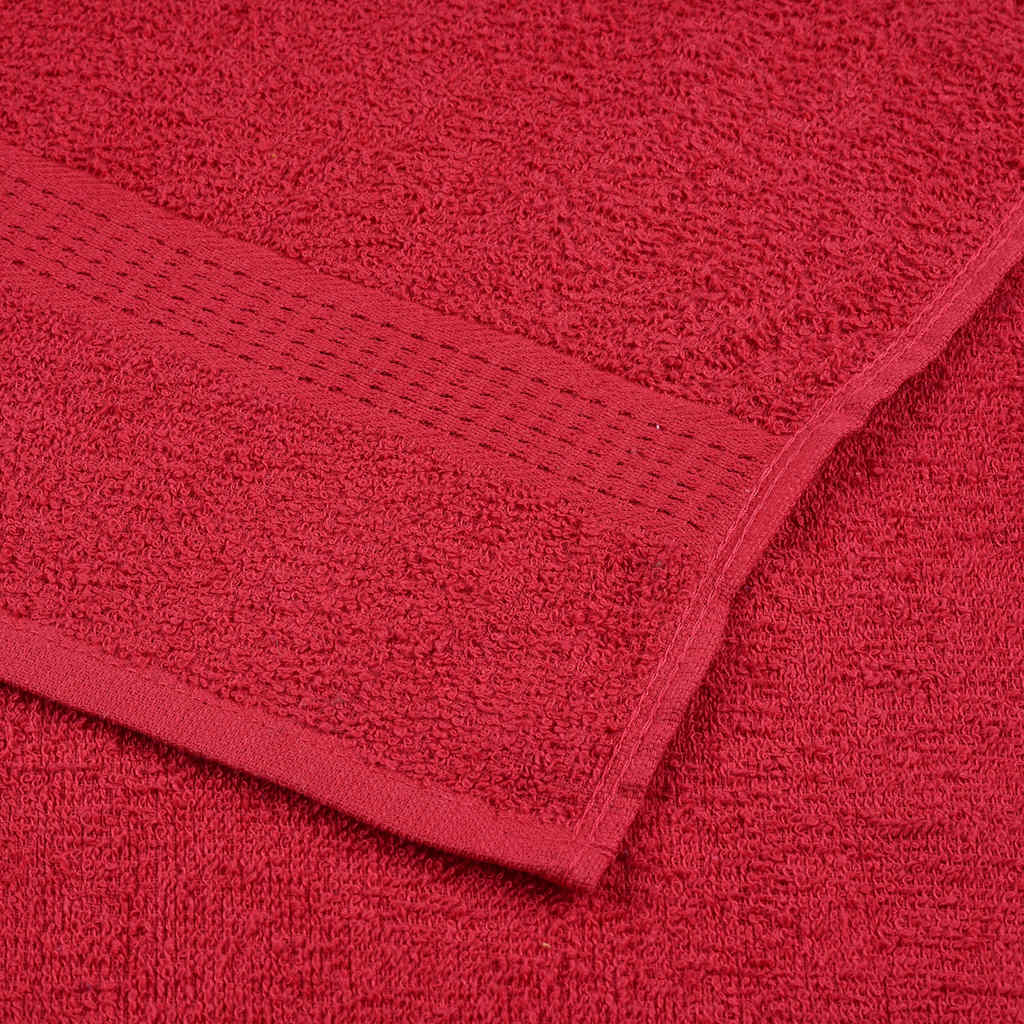 Guest Towels "FROGN" 10 pcs Red 30x50 cm 360 gsm