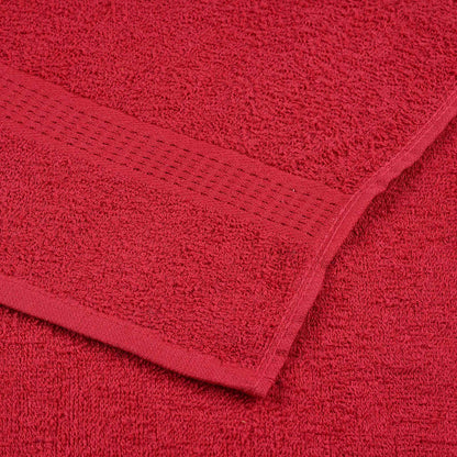 Hand Towels "FROGN" 2 pcs Red 50x100 cm 360 gsm
