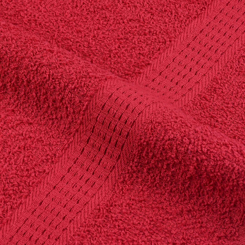Hand Towels "FROGN" 10 pcs Red 50x100 cm 360 gsm